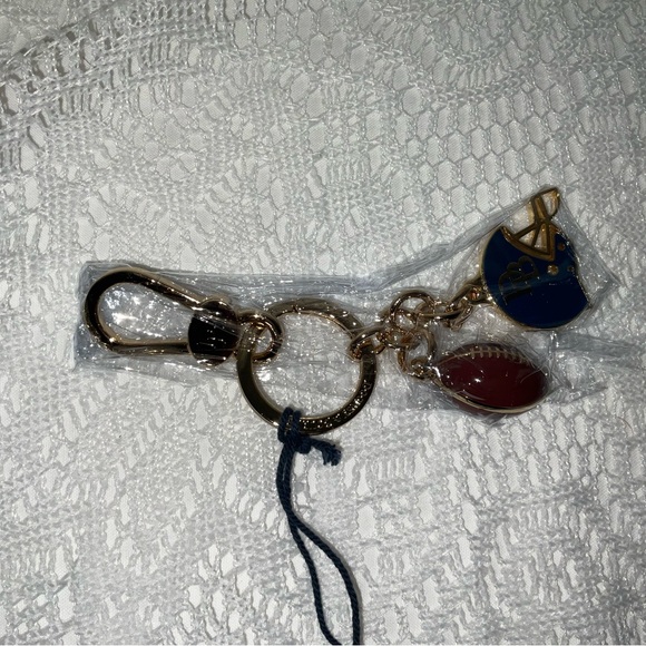 Key Fob, Dooney and Bourke, Football, NWT - Picture 1 of 7